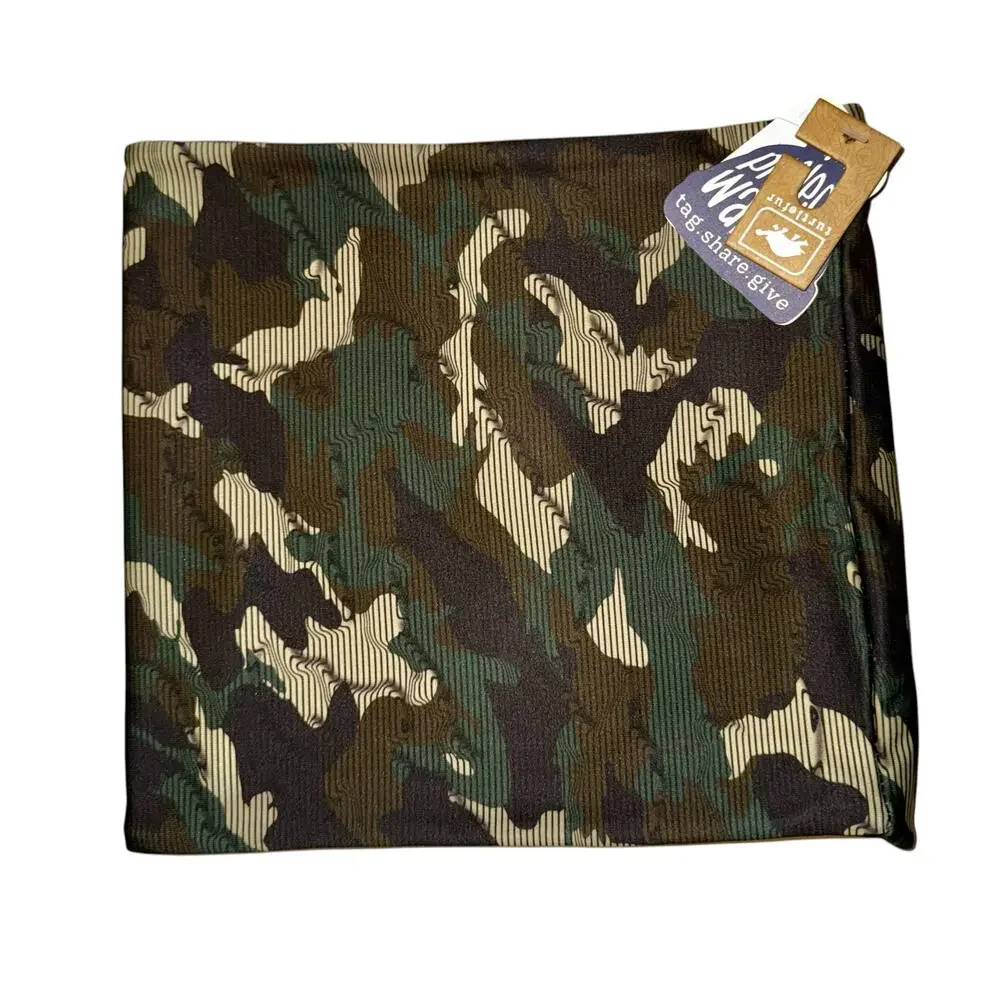 NWT‎ Turtle Fur Camo Fleece Lined Neck Warmer Cold Cozy Warm Snow Outdoor Skiing